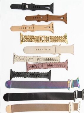 Interchangeable Apple Watch Bands Pack - Multi-Color Mix